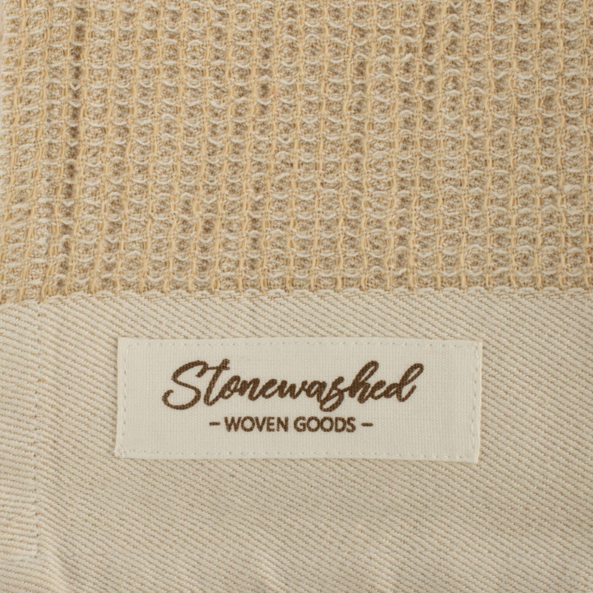 DII® Pebble Washed Waffle Woven Dishtowel, 2ct.